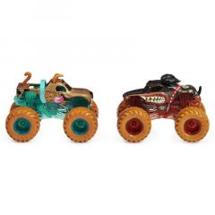 Set 2 Masinute - Monster Jam Monster Mutt Rottweiler si Scooby Doo Color Change