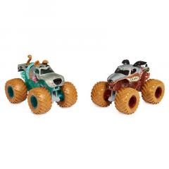 Set 2 Masinute - Monster Jam Monster Mutt Rottweiler si Scooby Doo Color Change