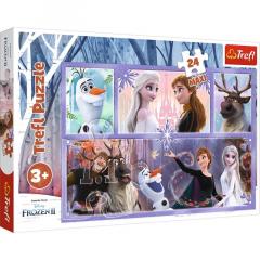 Puzzle - Trefl 24 Maxi Frozen2 O Lume Magica