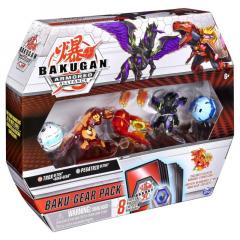 Set 4 jucarii - Bakugan S2 Ultra Trox Pegatrix Cu Baku-Gear