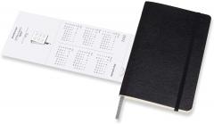 Agenda 2021-2022 - 18-Month Weekly Planner - Pocket, Soft Cover - Black