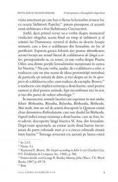 Revelatie si transformare: O interpretare a Evangheliei dupa Ioan. Volumul II