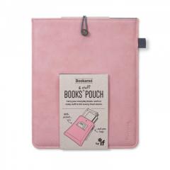 Husa pentru carte & accesorii roz pal - Bookaroo Books & Stuff Pouch