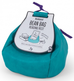 Suport pentru carte turcoaz - Bookaroo Bean Bag Reading Rest