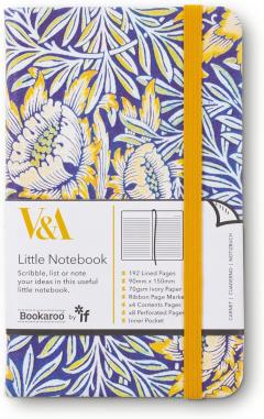 Carnet A6 -  V&A  Bookaroo - Morris Tulip & Willow