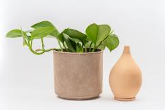 Vas ecologic auto-udare din ceramica - Lutoya M Cat Paws, 35 cl