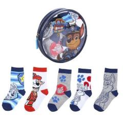 Set 5 perechi sosete - Paw Patrol - Baieti - Marime 23/25