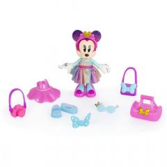 Figurina cu accesorii - Disney Minnie Mouse - Crystal Sparkle
