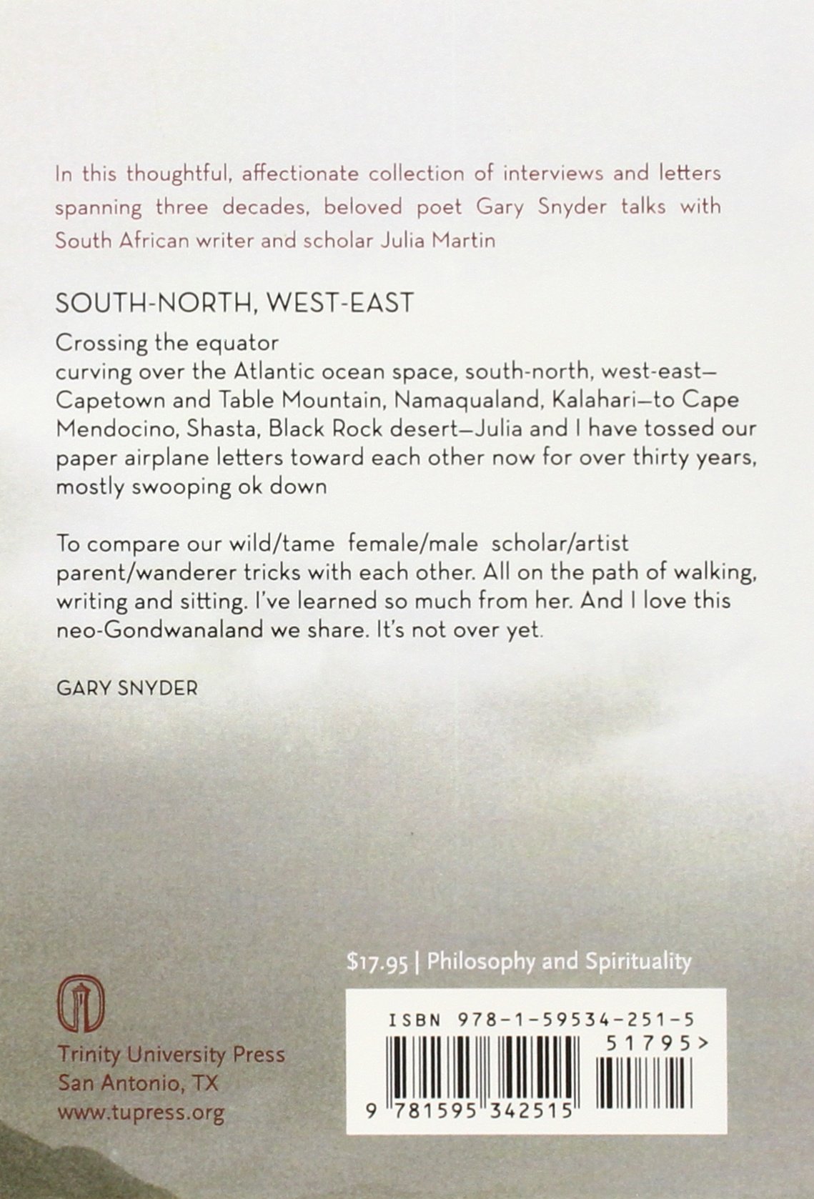 Nobody Home - Gary Snyder, Julia Martin