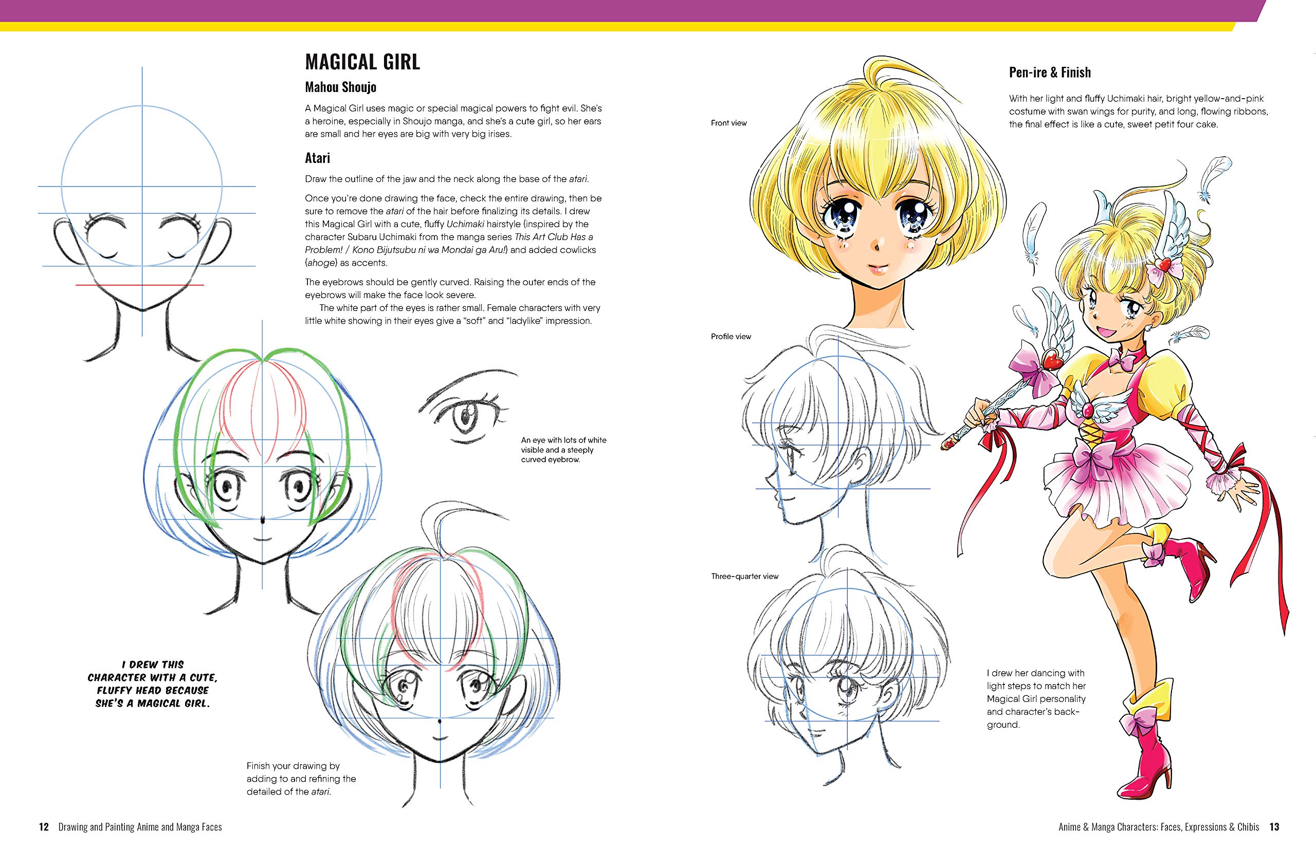 Drawing and Painting Anime and Manga Faces by Nao Yazawa, Quarto At A  Glance