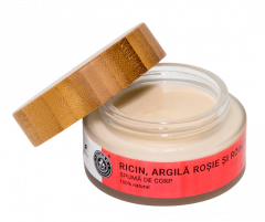 Spuma de corp - Ricin, Argila rosie si Roinita