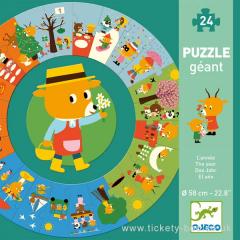 Puzzle educativ - Puzzle geant: The Year