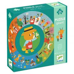 Puzzle educativ - Puzzle geant: The Year