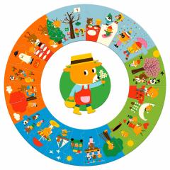 Puzzle educativ - Puzzle geant: The Year