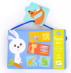 Puzzle educativ - Puzzle duo: Dinner's ready!