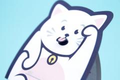 Set notite - Lucky Cat Message Pads