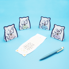 Set notite - Lucky Cat Message Pads