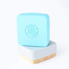 Set 2 caserole pentru gustari - Bambus - Albastru si Alb