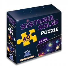 Puzzle educativ - Sistemul Solar