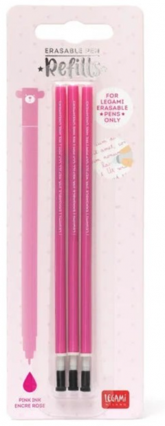 Set 3 rezerve pix - Legami Erasable Pen - Pink