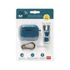 Accesorii casti - Case and Cord Set for AirPods Pro, Petrol Blue