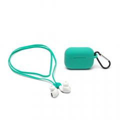 Accesorii casti - Case and Cord Set for AirPods Pro, Turquoise