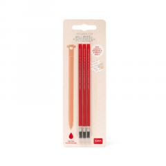 Set 3 rezerve pix - Refill For Erasable Pen - Red