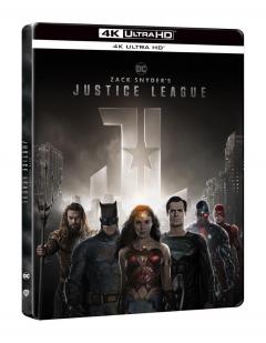 Zack Snyder - Liga dreptatii / Zack Snyder's Justice League ( Steelbook - 4K Ultra HD)