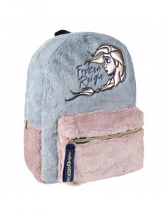 Rucsac casual cu fermoar - Frozen Elsa Fluffy 