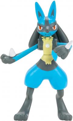 Set 3 figurine Pokemon - Pikachu, Zorua & Lucario