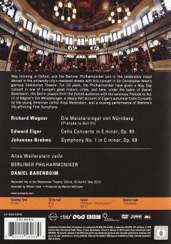 Wagner: Die Meistersinger von Nurnberg / Elgar: Cello Concerto / Brahms: Symphony No.1 (DVD)