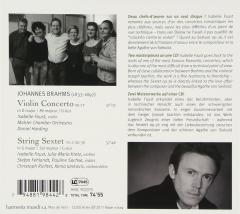 Brahms: Violin Concerto, String Sextet No. 2