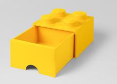 Cutie depozitare - LEGO Brick Drawer 2x2, Yellow