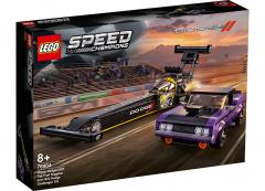 LEGO Speed Champions - Mopar Dodge//SRT Top Fuel Dragster si 1970 Dodge Challenger T/A