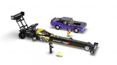 LEGO Speed Champions - Mopar Dodge//SRT Top Fuel Dragster si 1970 Dodge Challenger T/A