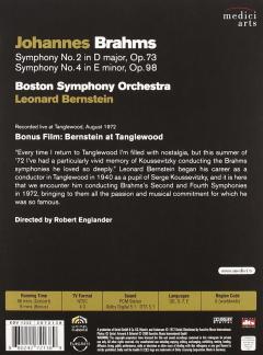 Brahms: Symphonies Nos. 2 & 4 (DVD)