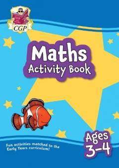 New Maths Home Learning Activity Book for Ages 3-4