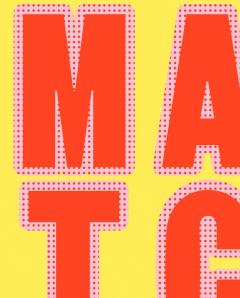 Carnet - Graphic Glow L - Magic Idea