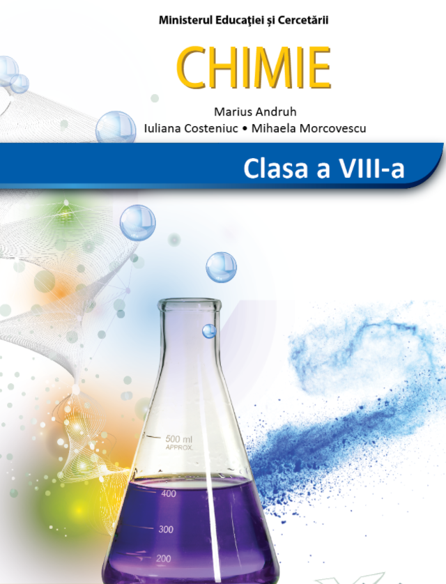  Chimie. Manual pentru clasa a VIII-a