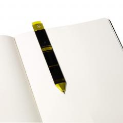 Semn de carte - Pen Bookmark - Black and Gold