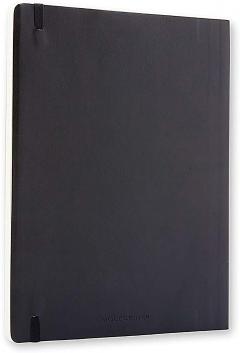 Carnet - Moleskine - Extra Large, Soft Cover, Ruled - Black