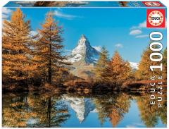 Puzzle 1000 piese - Matterhorn Mountain in Autumn