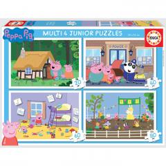 Puzzle 4in1 - Baby Peppa Pig