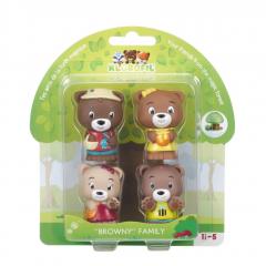 Set figurine - Familia de Ursuleti Browny