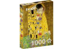 Puzzle 1000 piese - Gustav Klimt - The Kiss 