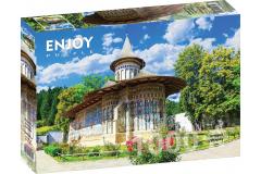 Puzzle 1000 piese - Voronet Monastery - Suceava