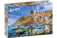 Puzzle 1000 piese - Riomaggiore - Cinque Terre - Italy