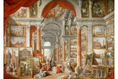 Puzzle 1000 piese - Paolo Panini - Views of Modern Rome