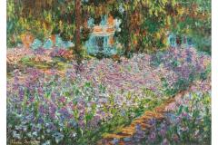 Puzzle 1000 piese - Claude Monet - The Artist Garden at Giverny