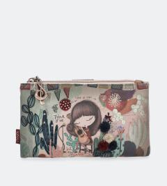 Portofel - Ixchel Big wallet with a zip